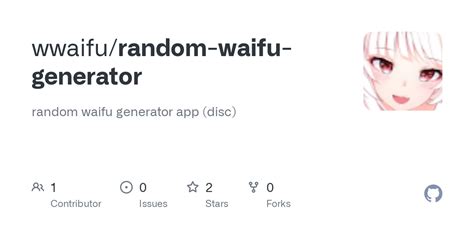 random waifu generator|Unveiling the Charm of Randomness: The Random Waifu Generator。